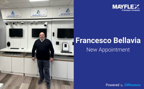 Mayflex Appoints Francesco Bellavia as Director of Sales for Security